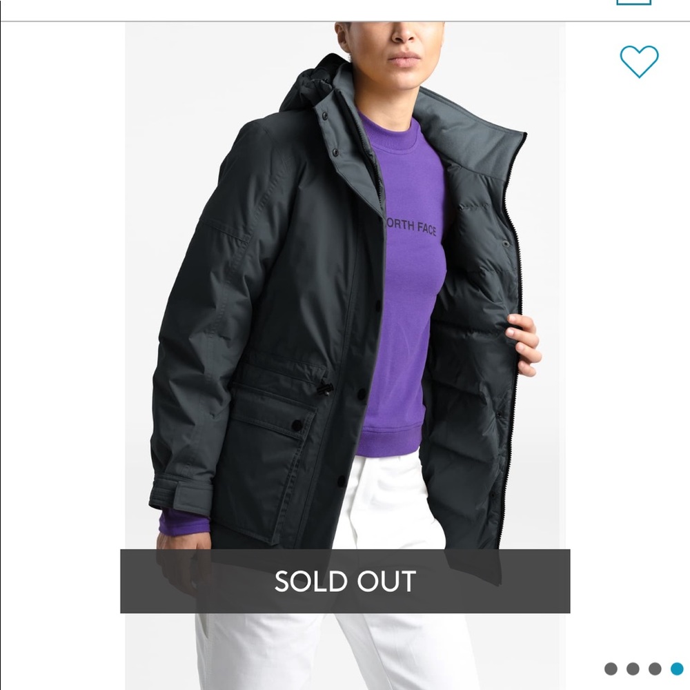NWT North Face Reign On 550 Fill Power Down Parka - Picture 3 of 9